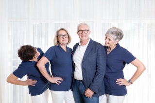 Dr. Paul Lachner im Behandlungsraum