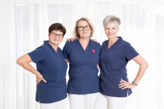 die Praxishilfen von Dr. Lachner